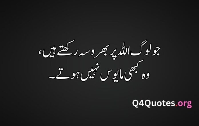 Inspiration Urdu Quotes