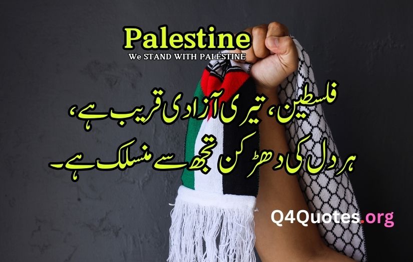 Palestine poetry in Urdu