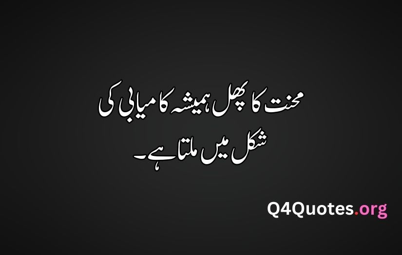 Inspiration Urdu Quotes