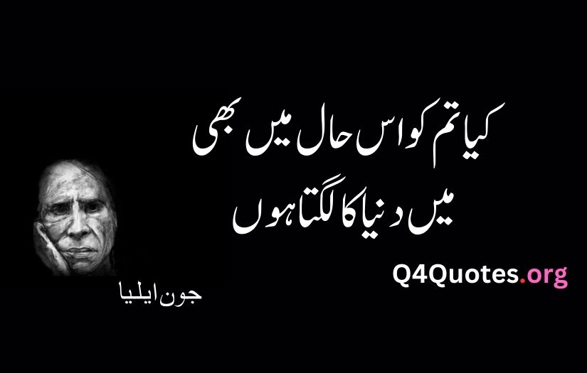 John Elia Poetry in Urdu