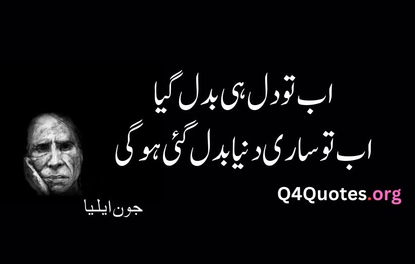 John Elia Poetry in Urdu