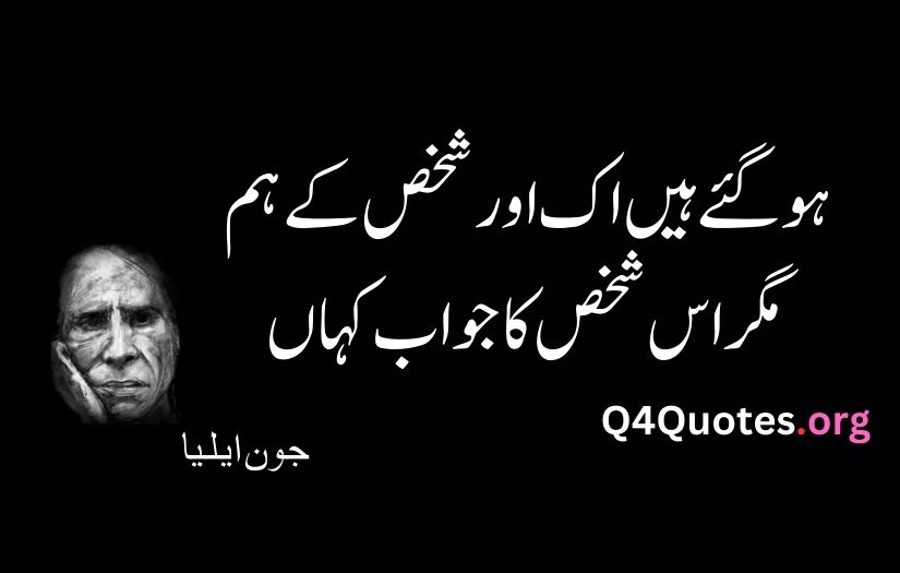 John Elia Poetry in Urdu