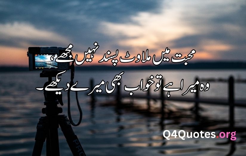 Sad poetry in Urdu about life