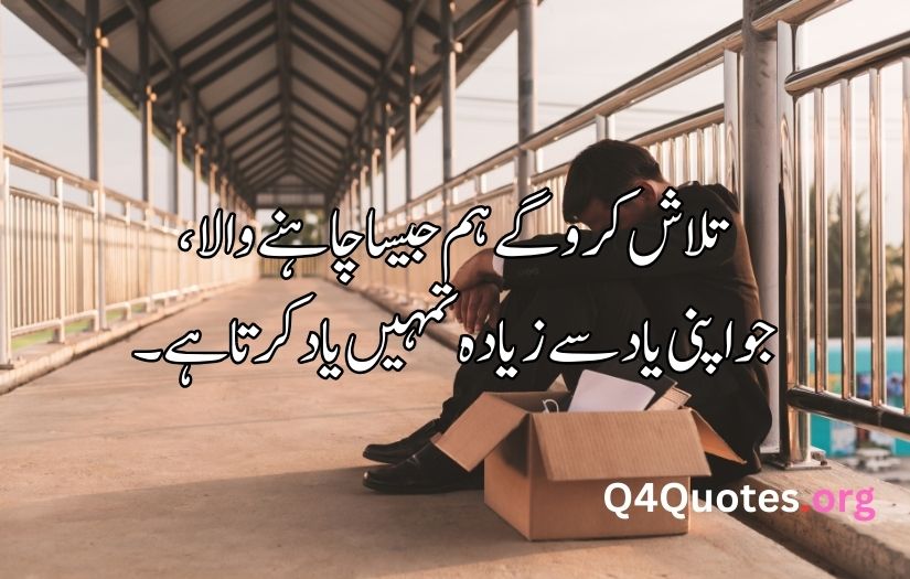 Sad poetry in Urdu about life