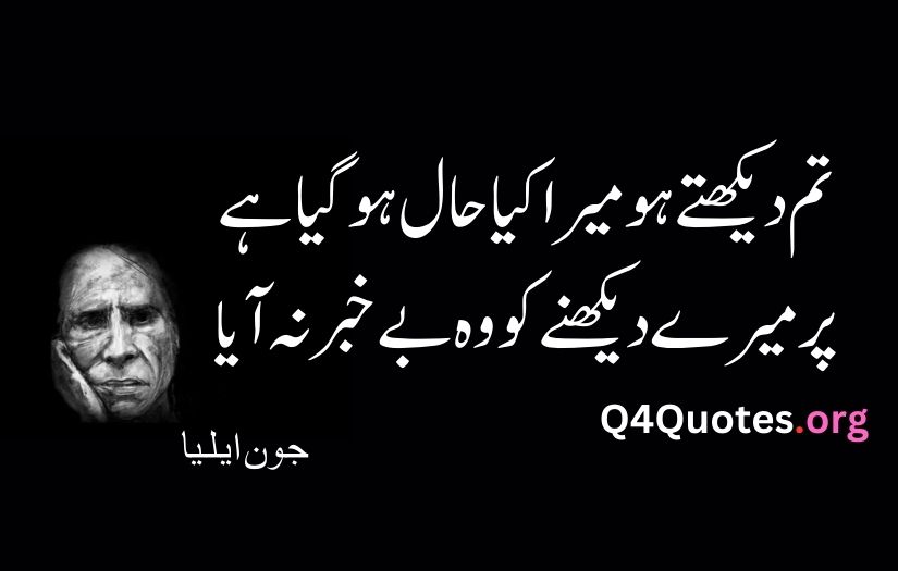 John Elia Poetry in Urdu