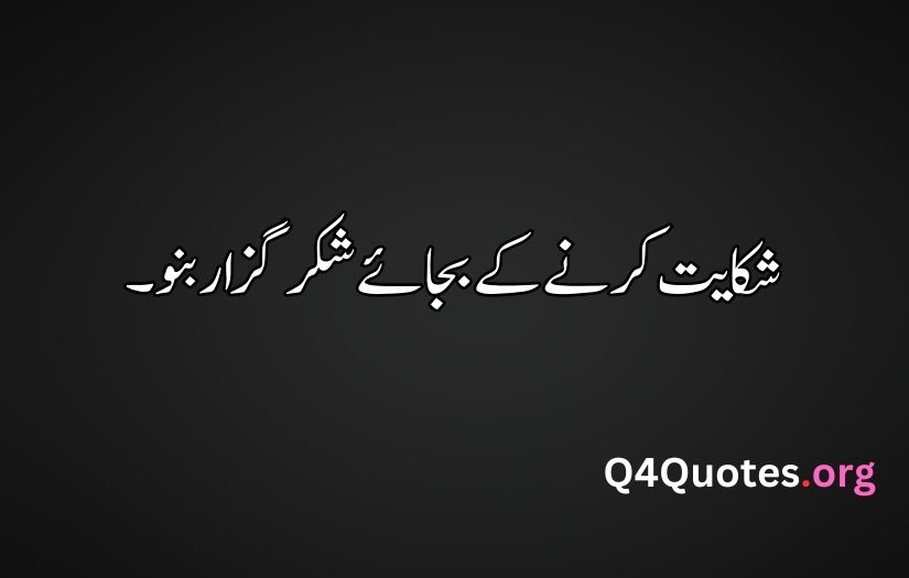 Inspiration Urdu Quotes