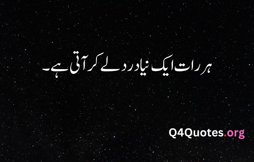 Sad quotes in Urdu one line