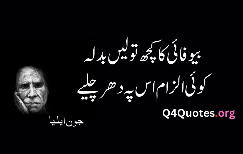 John Elia Poetry in Urdu