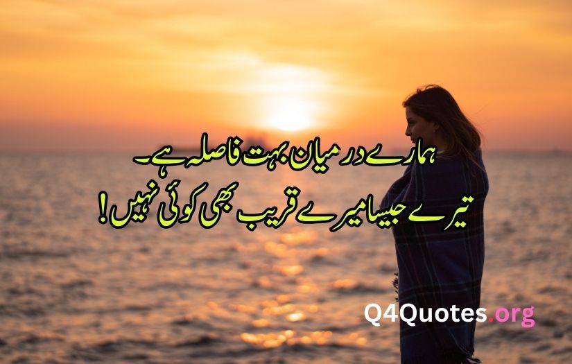 Alone sad poetry in Urdu