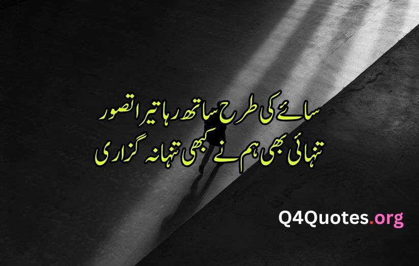 Alone sad poetry in Urdu