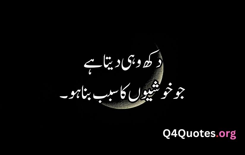 Sad Quotes in Urdu About Life