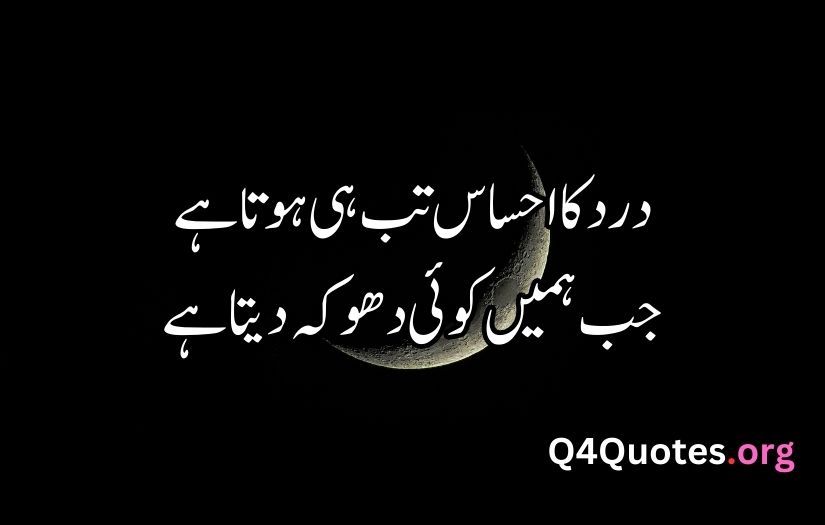 Sad Quotes in Urdu About Life