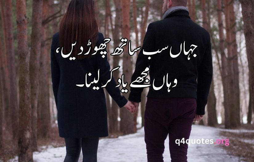 Deep love poetry in Urdu copy paste