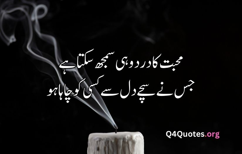 Sad Quotes in Urdu Text