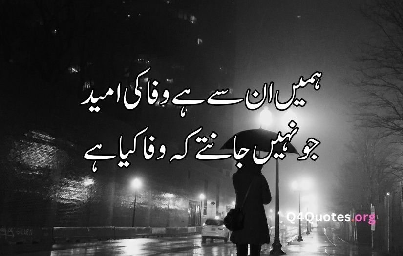Bewafa poetry in urdu