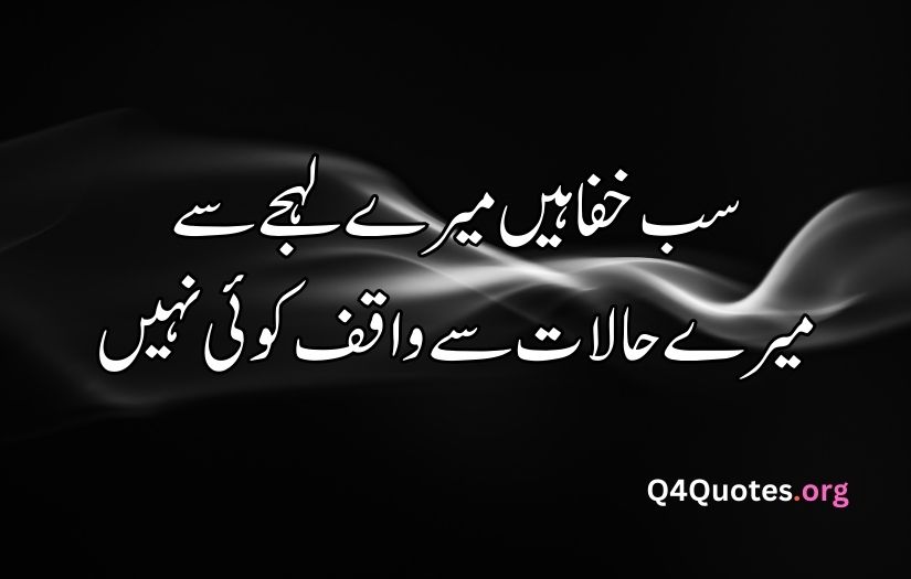 Urdu Shayari on sadness