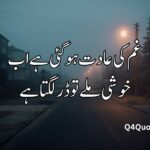 Urdu sad poetry text