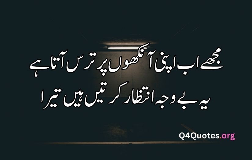 2 line Urdu poetry copy paste sad