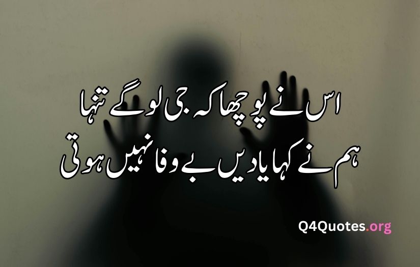 2 line Urdu poetry copy paste sad