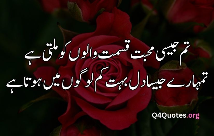2 line Urdu poetry romantic SMS