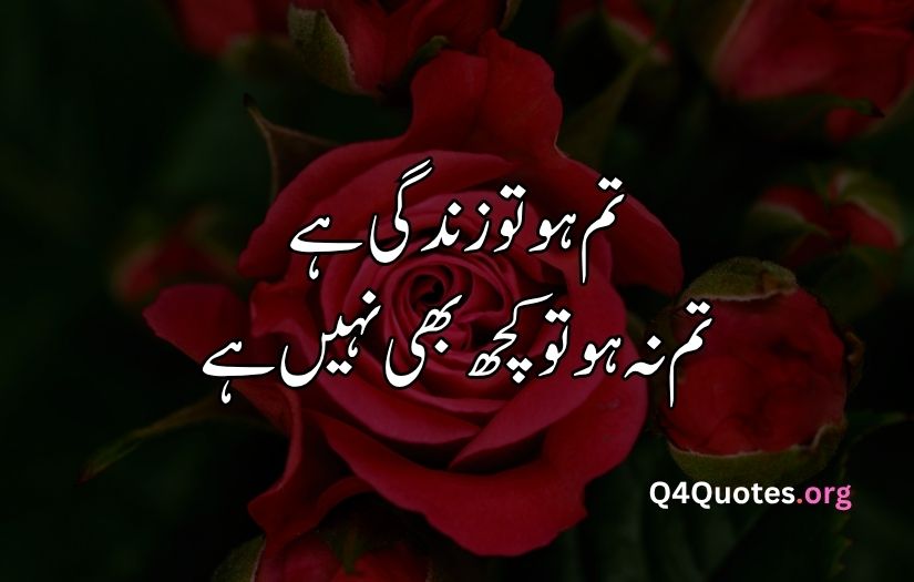 2 line Urdu poetry romantic SMS