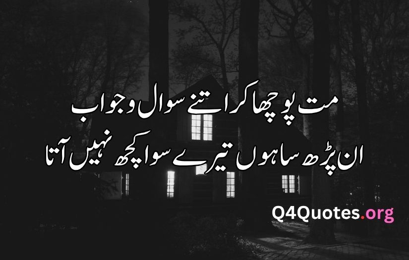 Best love poetry in urdu