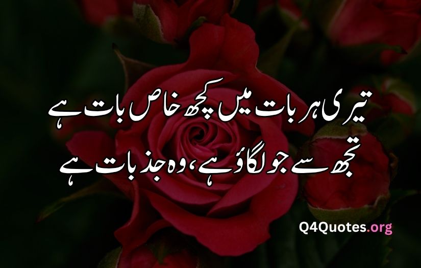 2 line Urdu poetry romantic SMS