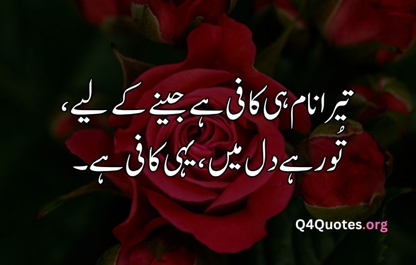 2 line Urdu poetry romantic SMS