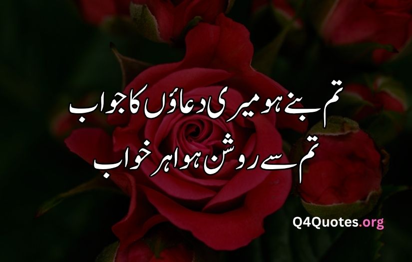 2 line Urdu poetry romantic SMS