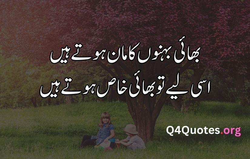 Sister poetry in Urdu