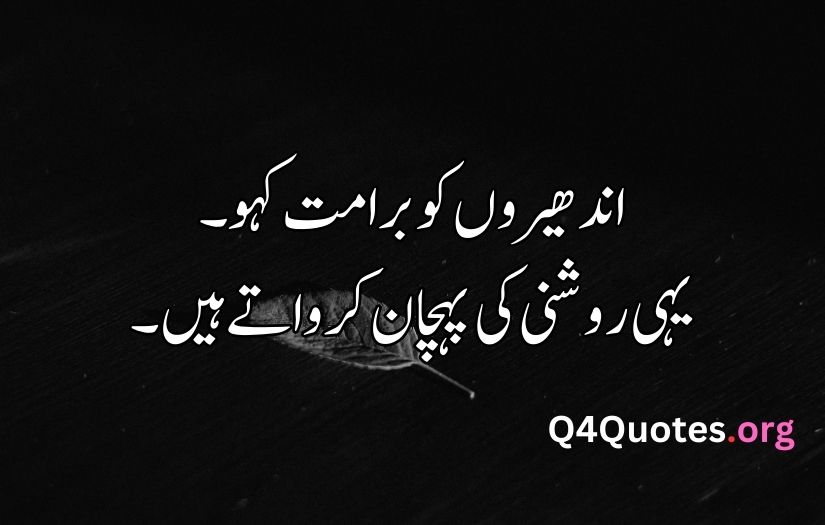 Urdu quotes about life