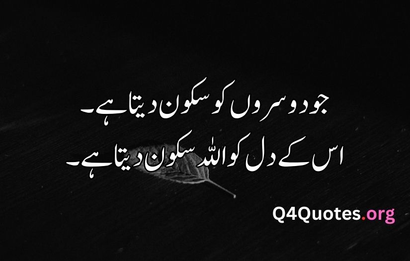Urdu quotes about life