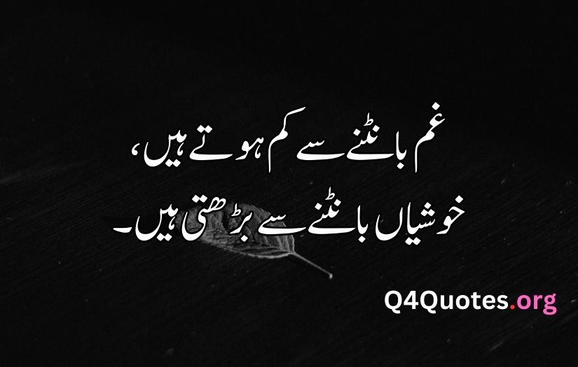 Urdu quotes about life