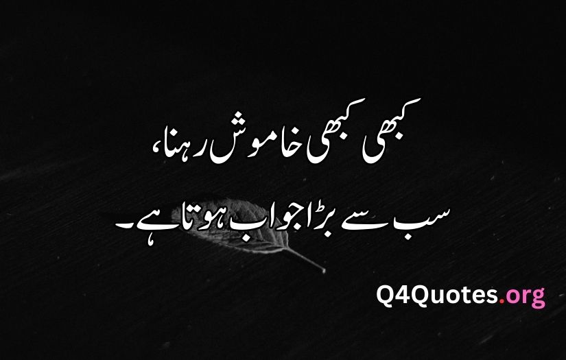 Urdu quotes about life